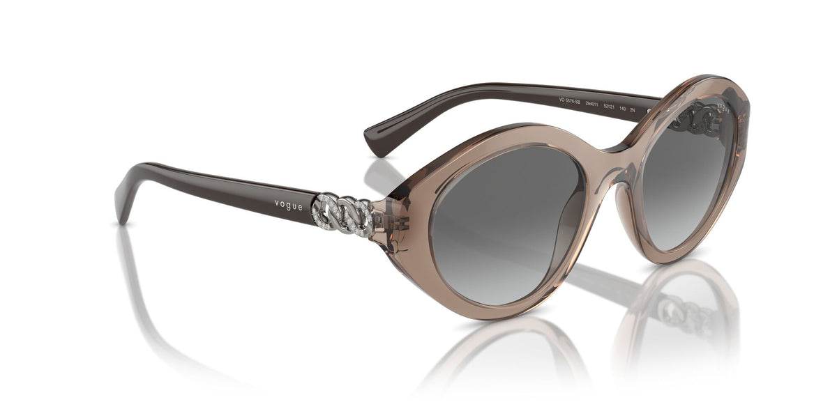Vogue 0VO5576SB 294011 52 Transparent Brown/ Gradient Dark Grey