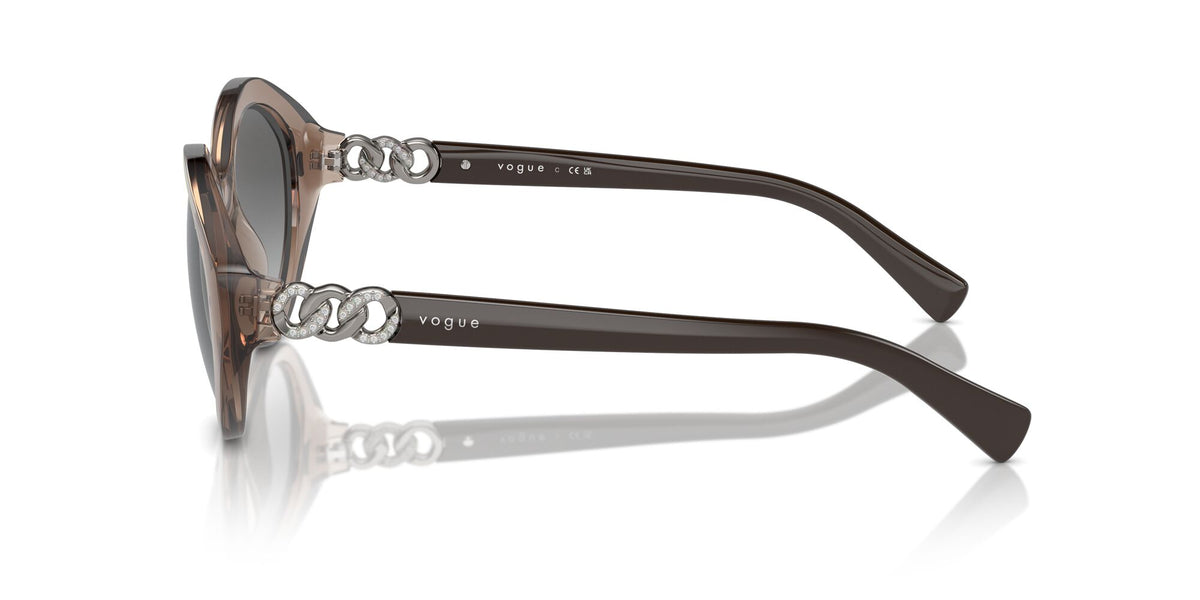 Vogue 0VO5576SB 294011 52 Transparent Brown/ Gradient Dark Grey