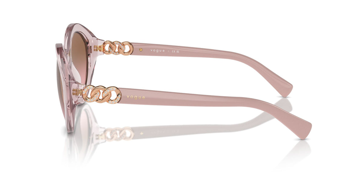 Vogue 0VO5576SB 294214 52 Transparent Pink/ Pink Gradient Brown