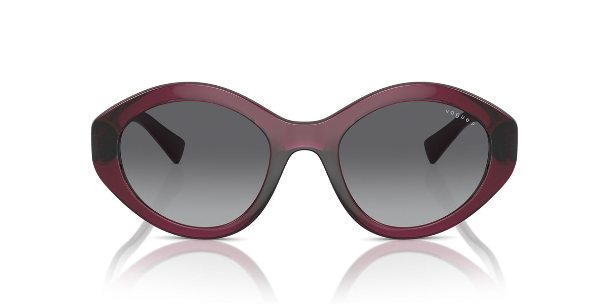 Vogue 0VO5576SB 2989T3 52 Transparent Cherry/ Gradient Grey Polarised