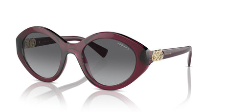 Vogue 0VO5576SB 2989T3 52 Transparent Cherry/ Gradient Grey Polarised