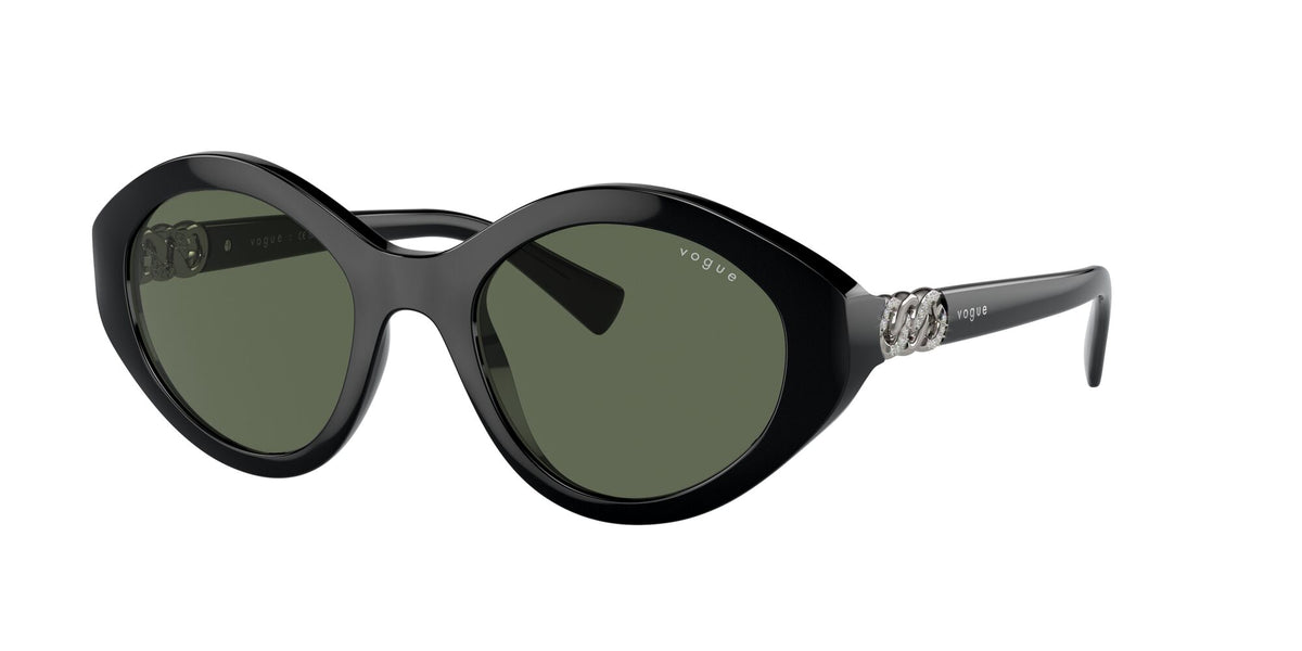 Vogue 0VO5576SB W44/71 52 Black/ Dark Green