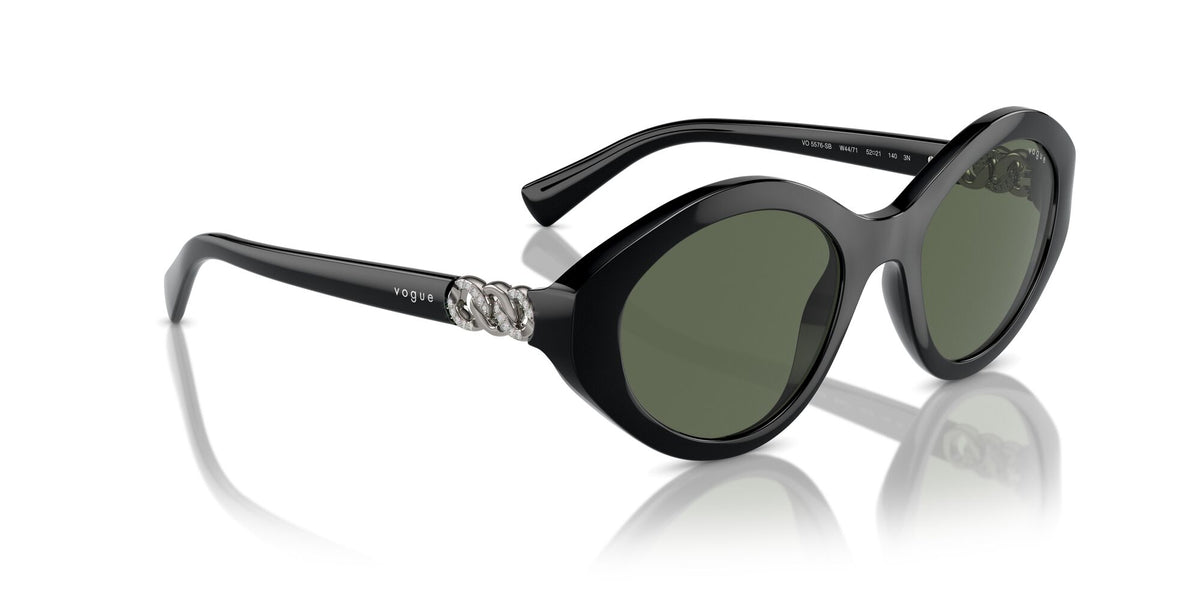 Vogue 0VO5576SB W44/71 52 Black/ Dark Green