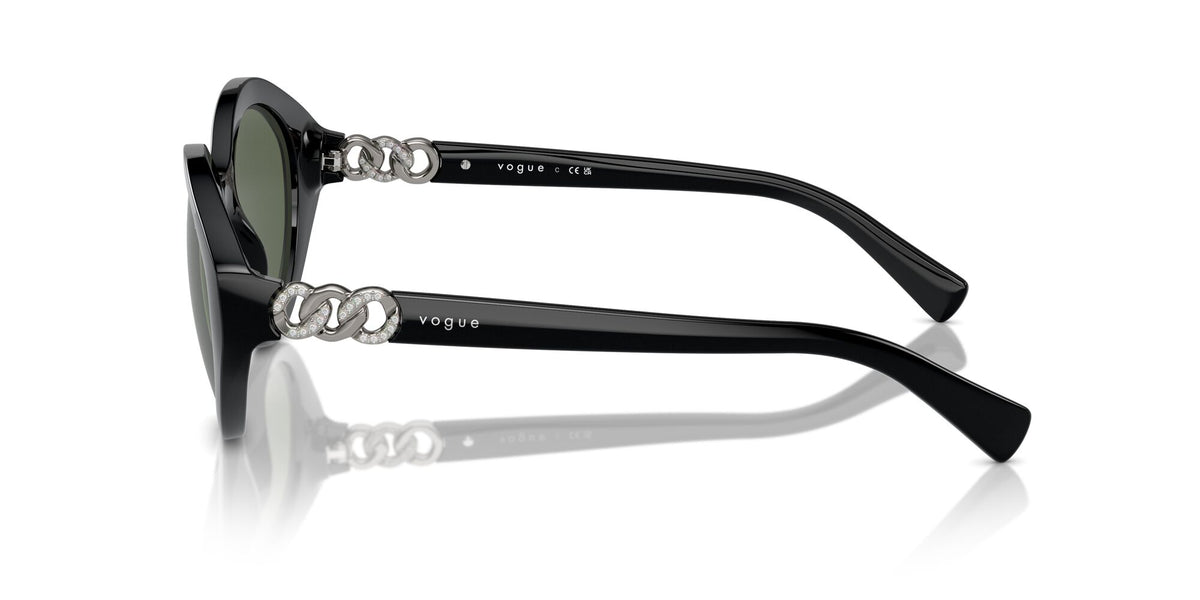 Vogue 0VO5576SB W44/71 52 Black/ Dark Green