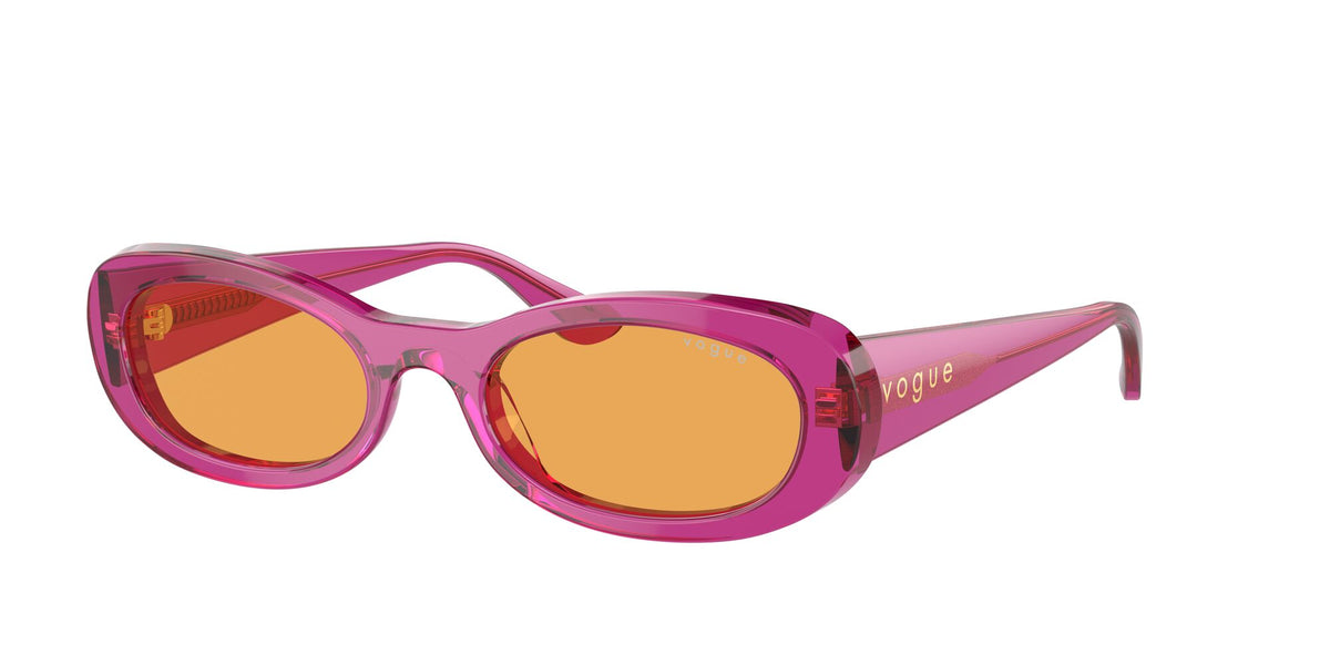 Vogue 0VO5582S 3165/7 53 Transparent Violet/ Orange