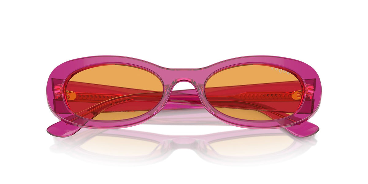 Vogue 0VO5582S 3165/7 53 Transparent Violet/ Orange