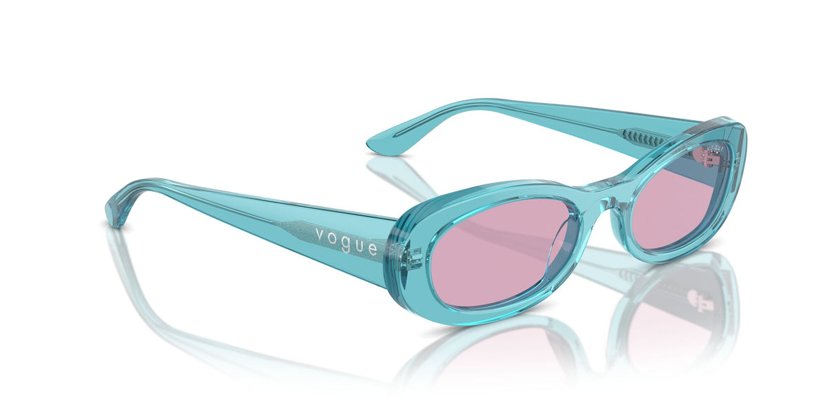 Vogue 0VO5582S 316676 53 Transparent Torquoise/ Violet