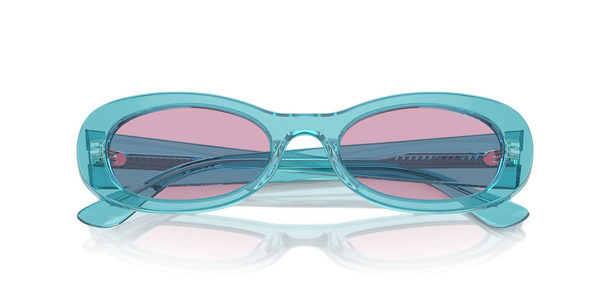 Vogue 0VO5582S 316676 53 Transparent Torquoise/ Violet