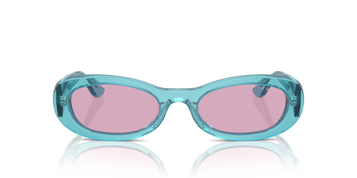 Vogue 0VO5582S 316676 53 Transparent Torquoise/ Violet