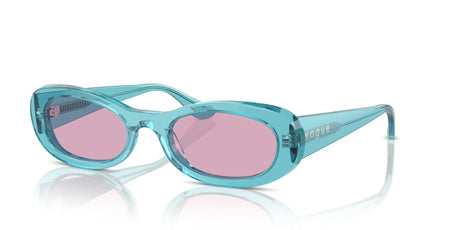 Vogue 0VO5582S 316676 53 Transparent Torquoise/ Violet