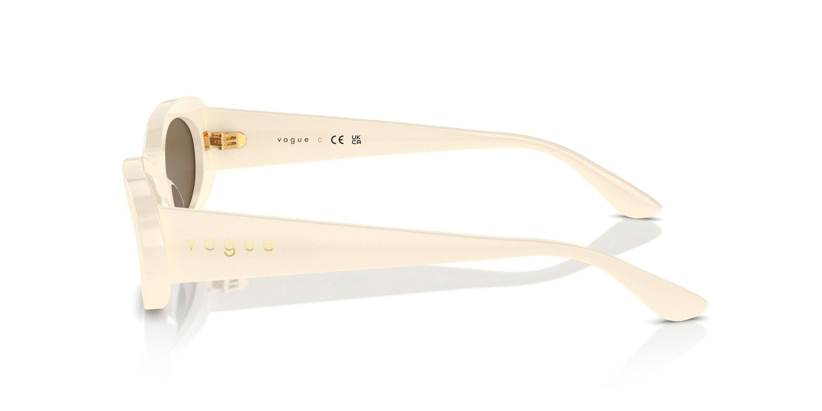 Vogue 0VO5582S 316773 53 Full Ivory/ Dark Brown