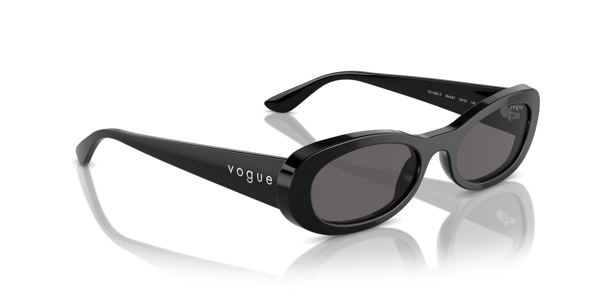 Vogue 0VO5582S W44/87 53 Black/ Black Smoke