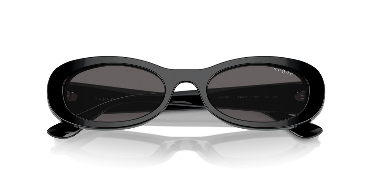Vogue 0VO5582S W44/87 53 Black/ Black Smoke