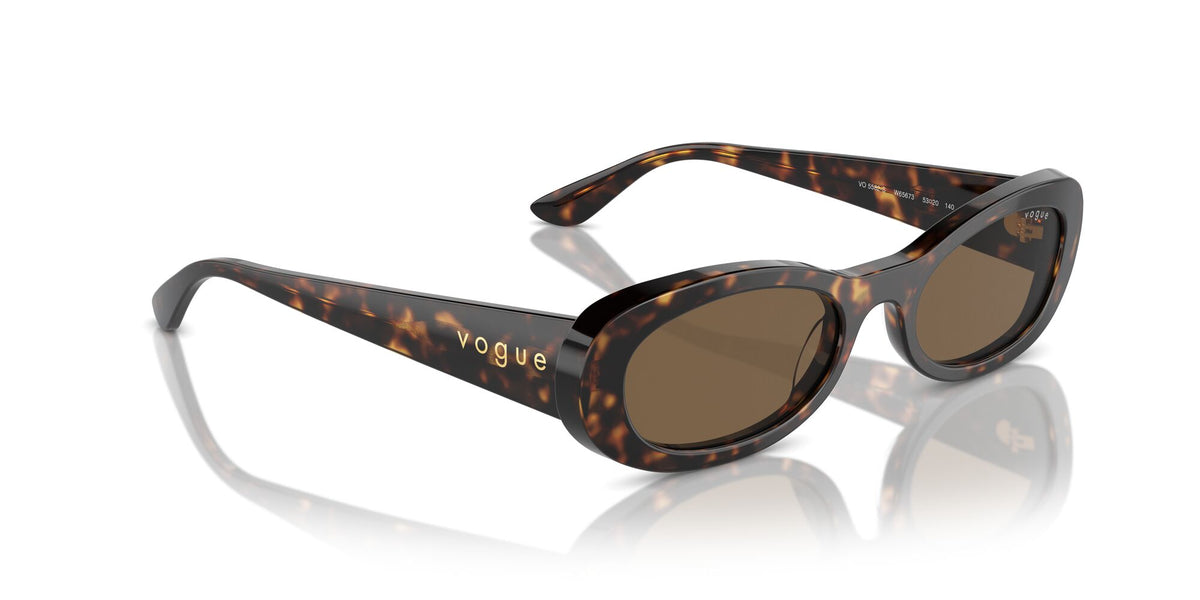 Vogue 0VO5582S W65673 53 Dark Havana/ Dark Brown