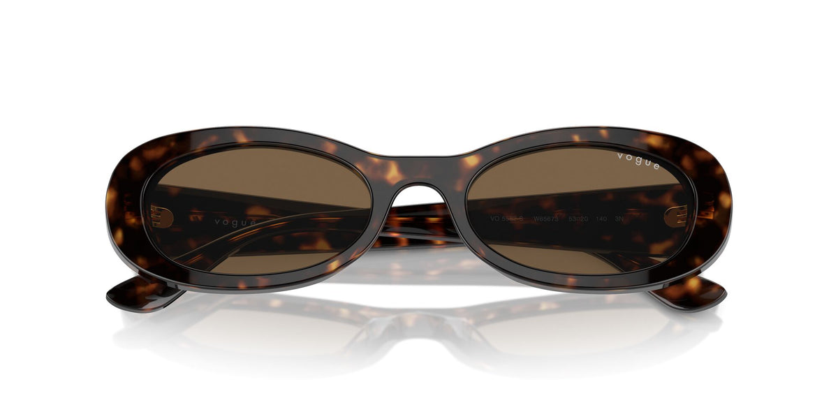 Vogue 0VO5582S W65673 53 Dark Havana/ Dark Brown