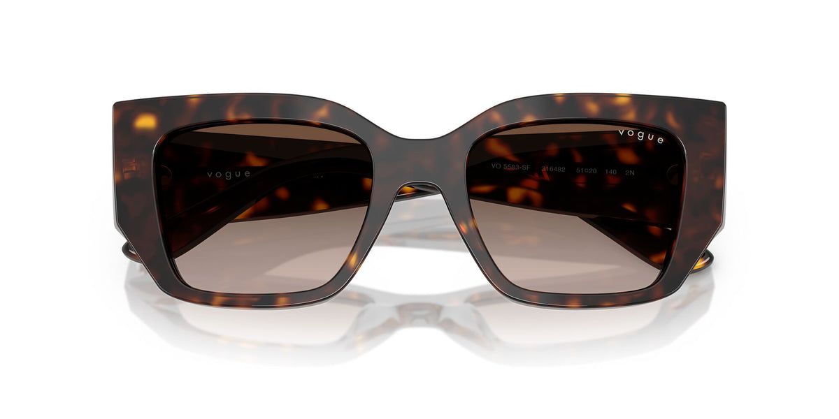 Vogue  0VO5583SF W65613 51 Dark Havana/ Gradient Brown