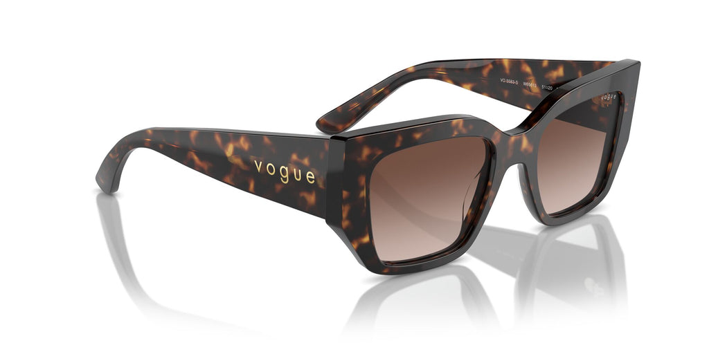 Vogue 0VO5583S W65613 51 Dark Havana/ Gradient Brown