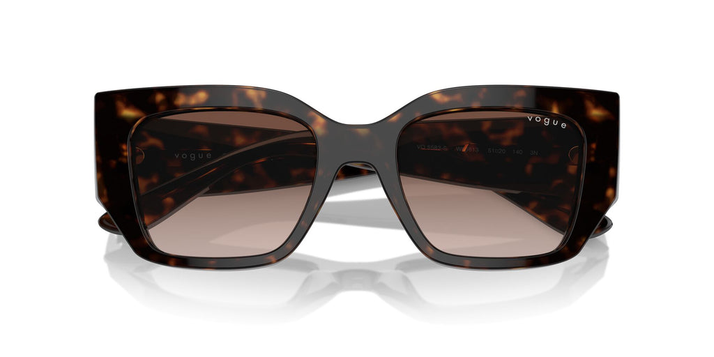 Vogue 0VO5583S W65613 51 Dark Havana/ Gradient Brown