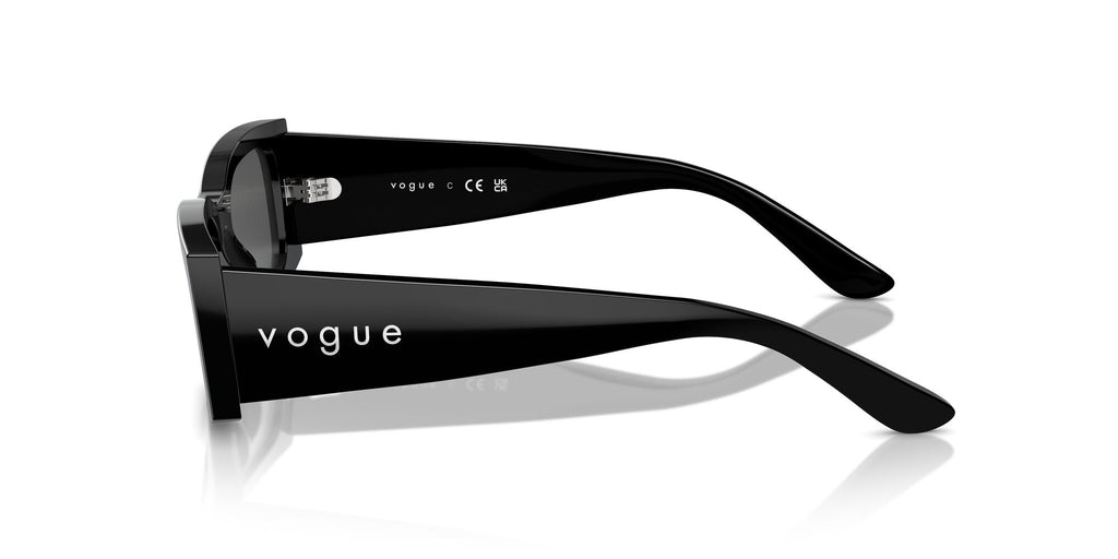 Vogue 0VO5584S W44/87 53 Black/ Dark Grey