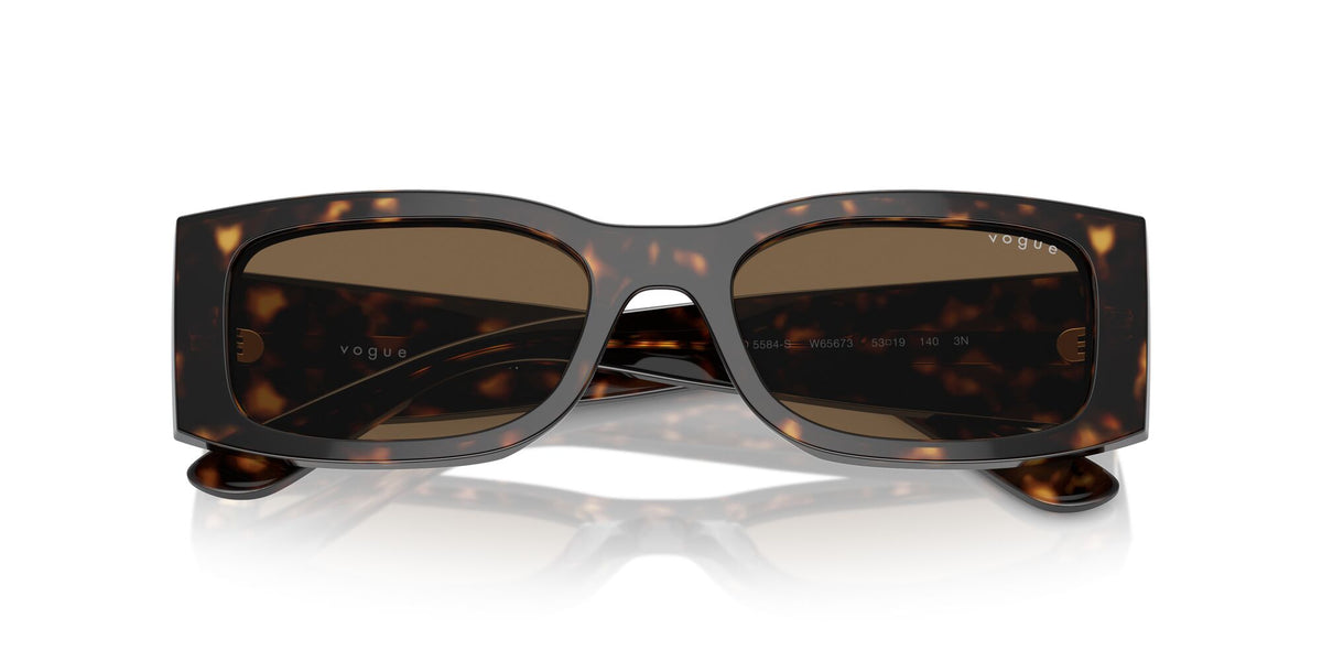 Vogue 0VO5584S W65673 53 Dark Havana/ Dark Brown