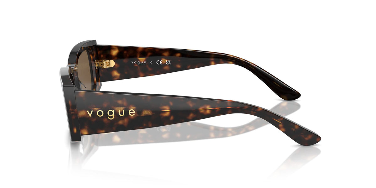 Vogue 0VO5584S W65673 53 Dark Havana/ Dark Brown