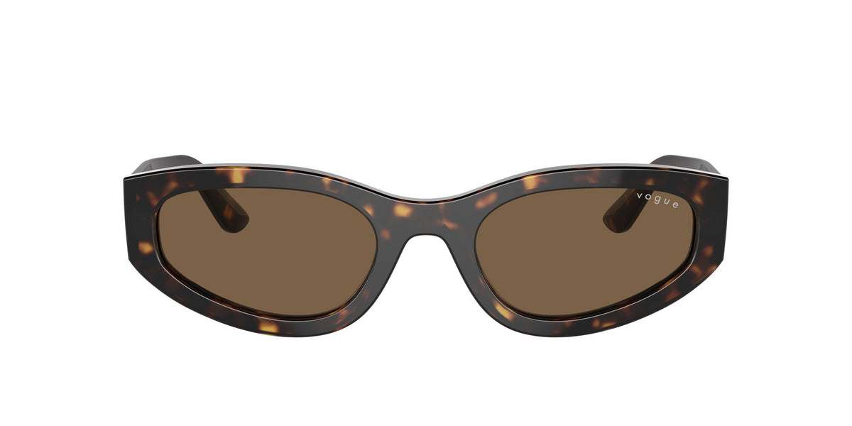 Vogue 0VO5585S W65673 54 Dark Havana/ Dark Brown