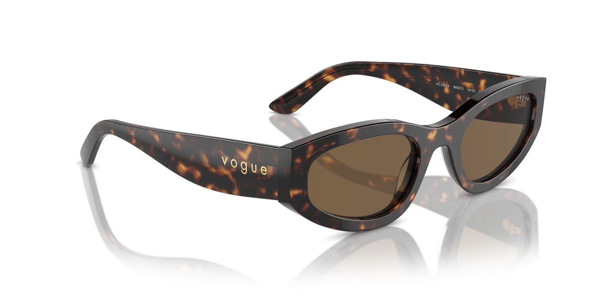 Vogue 0VO5585S W65673 54 Dark Havana/ Dark Brown