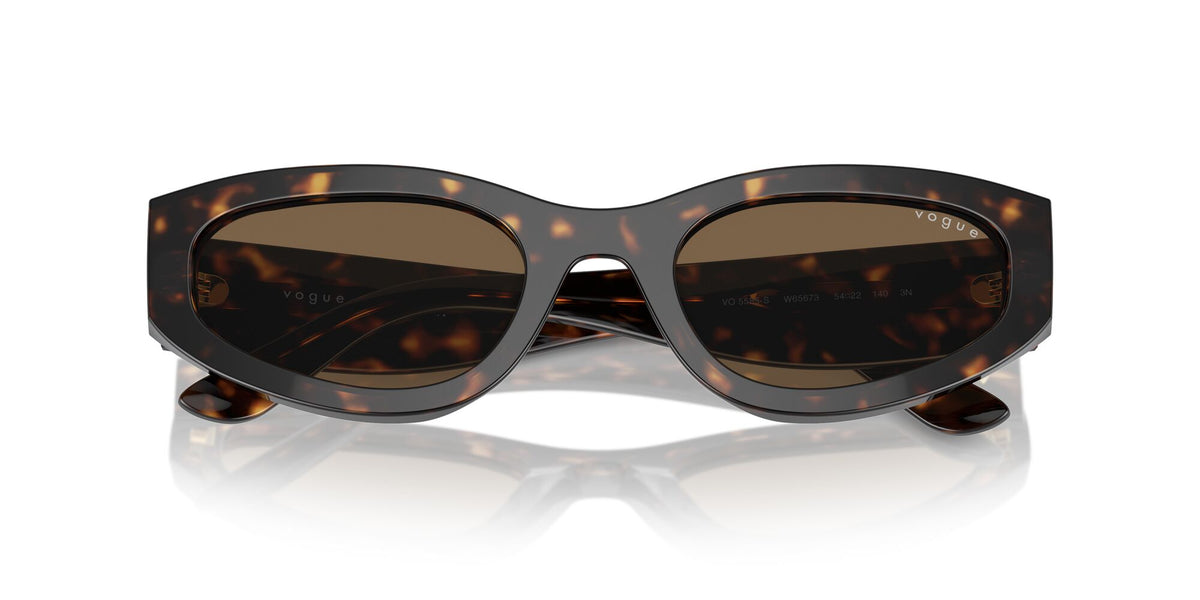 Vogue 0VO5585S W65673 54 Dark Havana/ Dark Brown