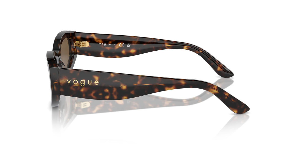 Vogue 0VO5585S W65673 54 Dark Havana/ Dark Brown