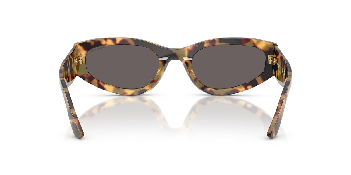 Vogue  VO5585S 260587 54 Yellow Tortoise / Black Smoke