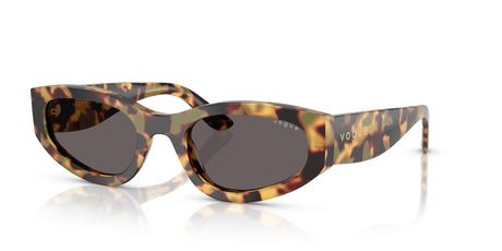 Vogue  VO5585S 260587 54 Yellow Tortoise / Black Smoke