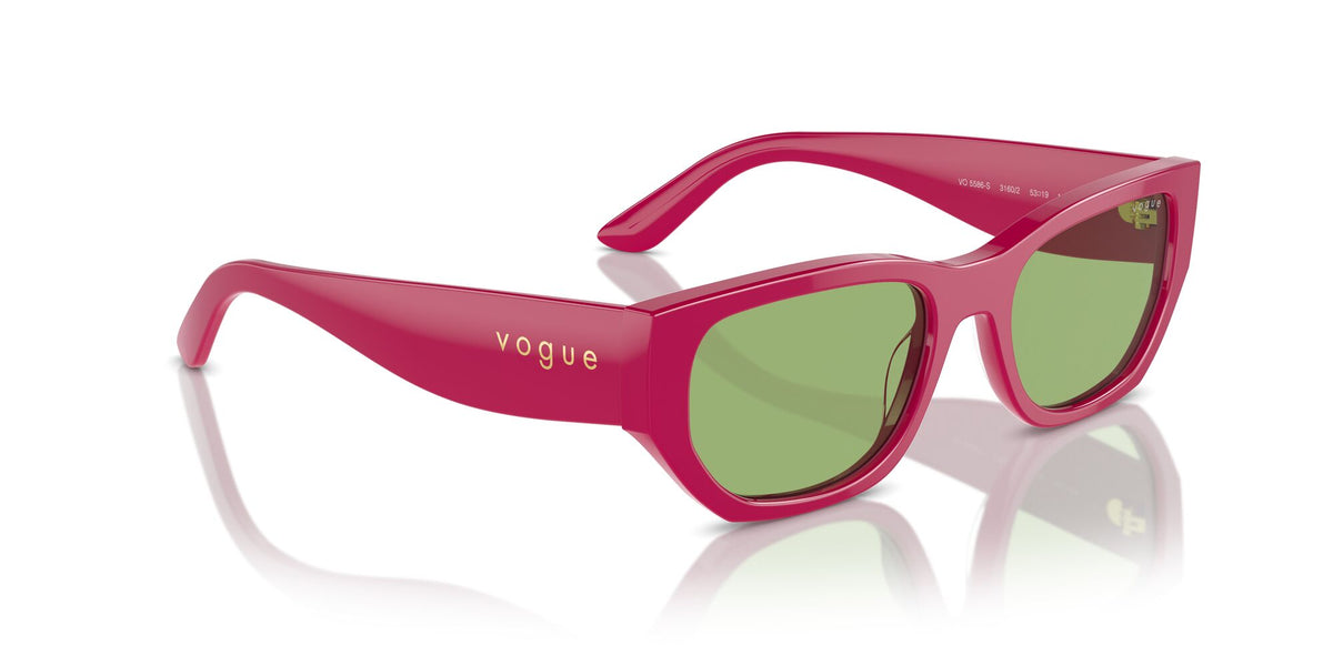 Vogue 0VO5586S 3160/2 53 Full Fuchsia/ Green