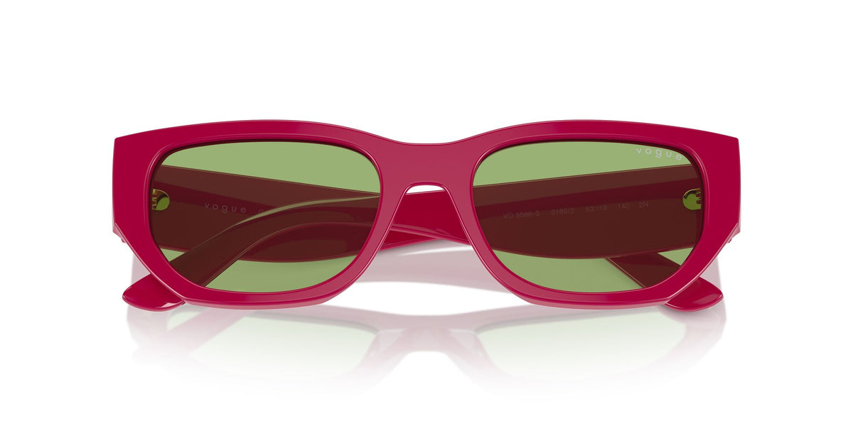 Vogue 0VO5586S 3160/2 53 Full Fuchsia/ Green