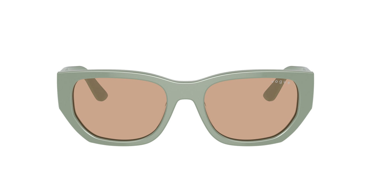 Vogue 0VO5586S 3161/3 53 Full Light Green/ Dark Brown