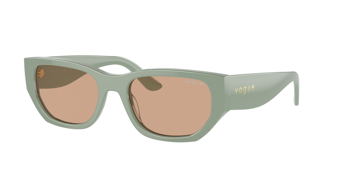 Vogue 0VO5586S 3161/3 53 Full Light Green/ Dark Brown