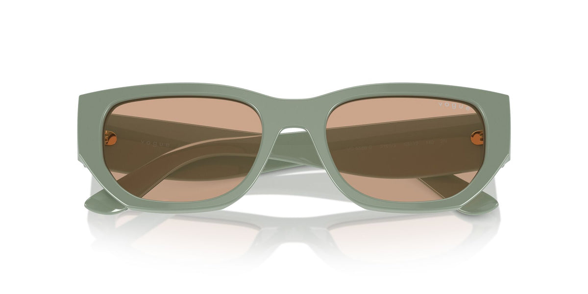 Vogue 0VO5586S 3161/3 53 Full Light Green/ Dark Brown
