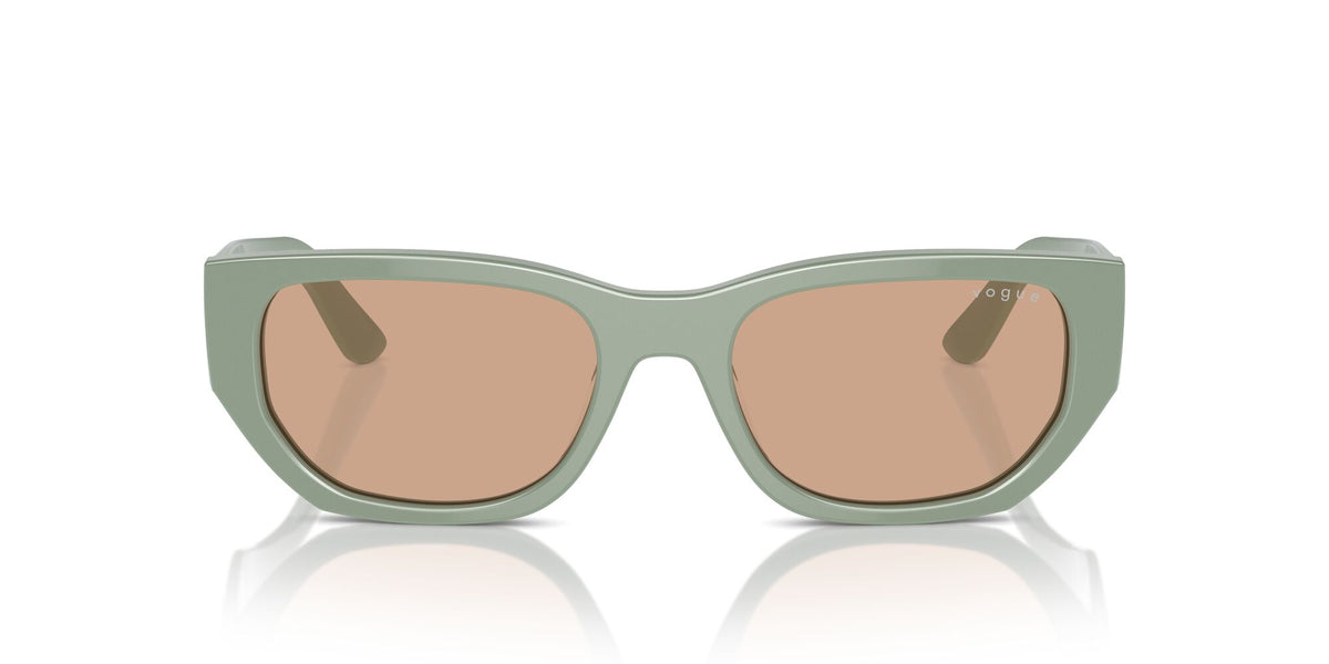 Vogue 0VO5586S 3161/3 53 Full Light Green/ Dark Brown