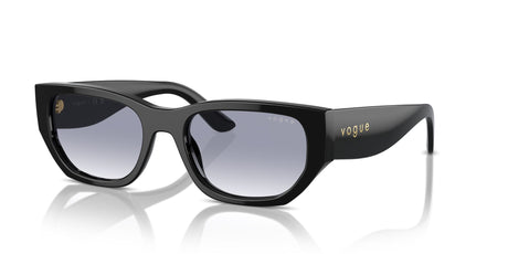 Vogue 0VO5586S W44/79 53 Black/ Clear Gradient Blue