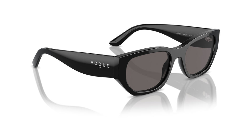 Vogue 0VO5586S W44/87 53 Black/ Black Smoke
