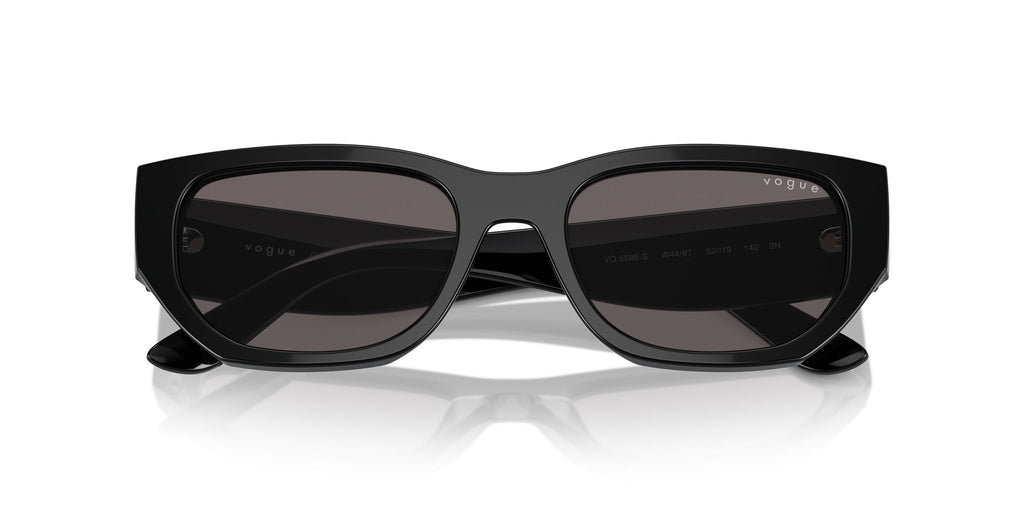 Vogue 0VO5586S W44/87 53 Black/ Black Smoke