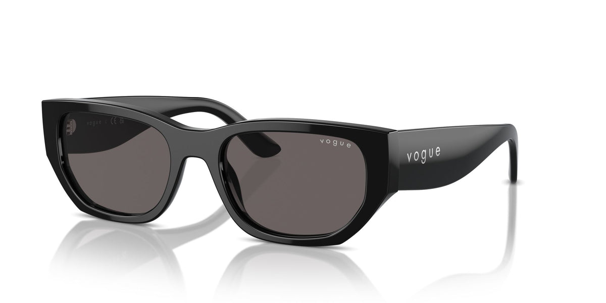 Vogue 0VO5586S W44/87 53 Black/ Black Smoke