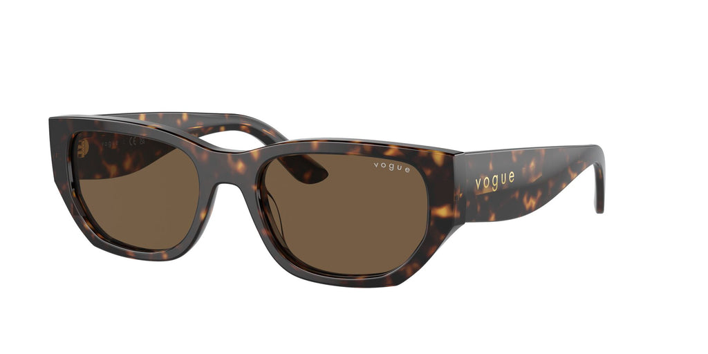 Vogue 0VO5586S W65673 53 Dark Havana/ Dark Brown