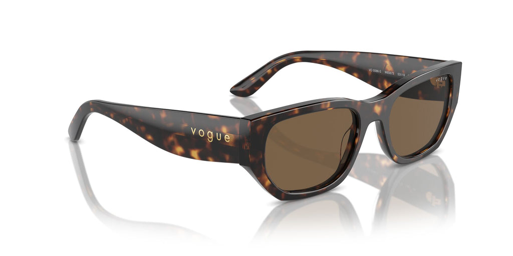 Vogue 0VO5586S W65673 53 Dark Havana/ Dark Brown