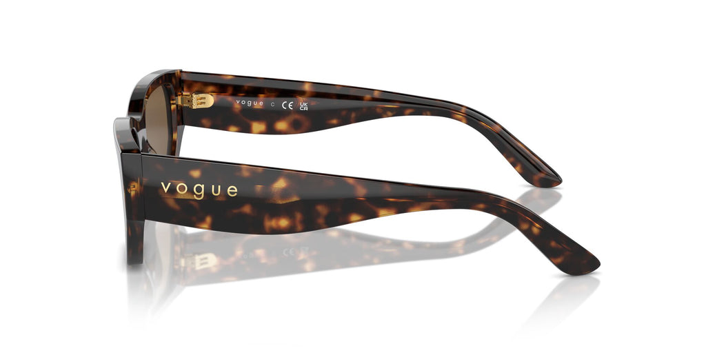Vogue 0VO5586S W65673 53 Dark Havana/ Dark Brown