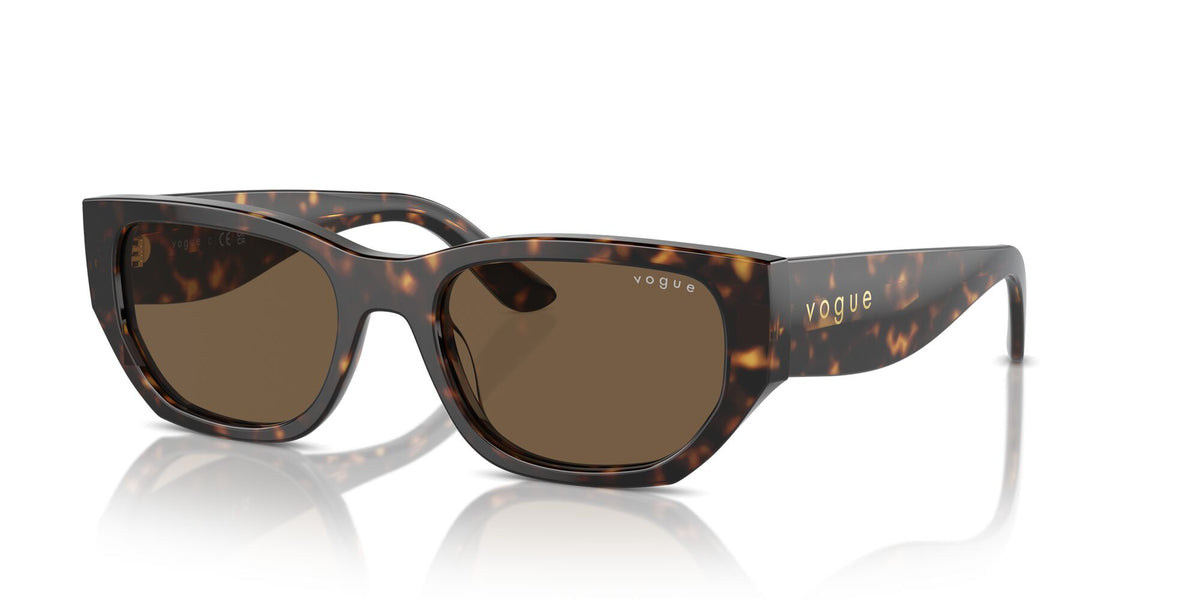 Vogue 0VO5586S W65673 53 Dark Havana/ Dark Brown