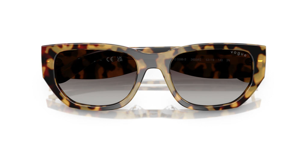 Vogue  VO5586S 26058G 53 Yellow Tortoise / Grey Gradient