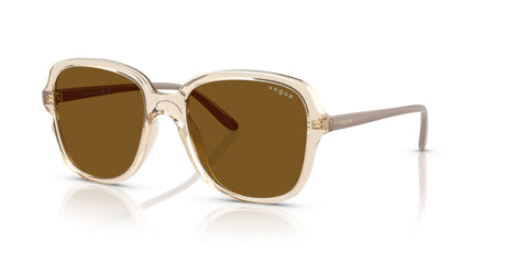 Vogue  0VO5601SF 299083 53 Transparent Caramel/ Dark Brown Polar