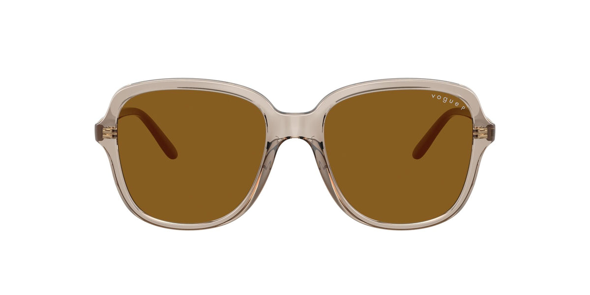Vogue  0VO5601S 299083 53 Transparent Caramel/ Dark Brown Polar