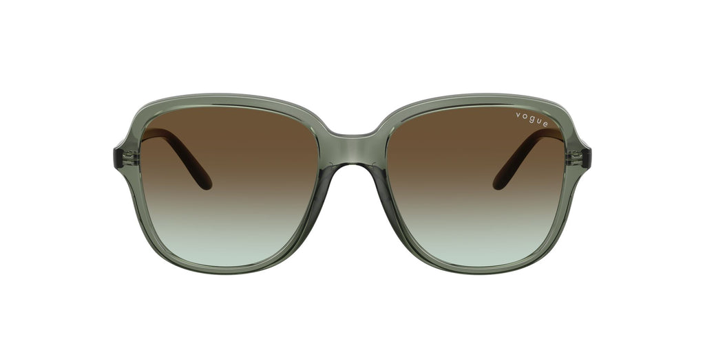 Vogue  0VO5601S 3086E8 53 Transparent Mallard Green/ Green Gradient