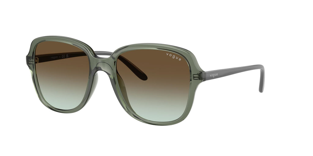 Vogue  0VO5601S 3086E8 53 Transparent Mallard Green/ Green Gradient